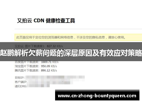 赵鹏解析欠薪问题的深层原因及有效应对策略